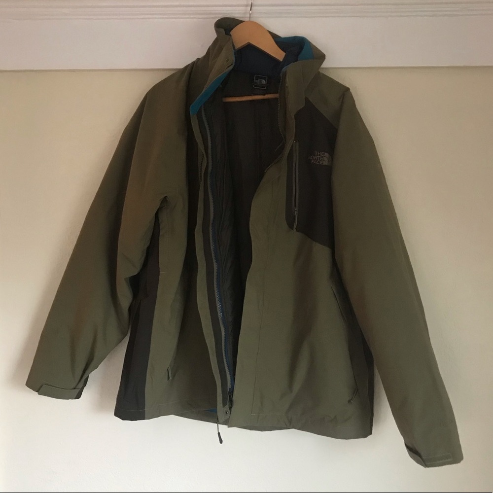 North face 3 in 1 hyvent jacket (no hood) puffer